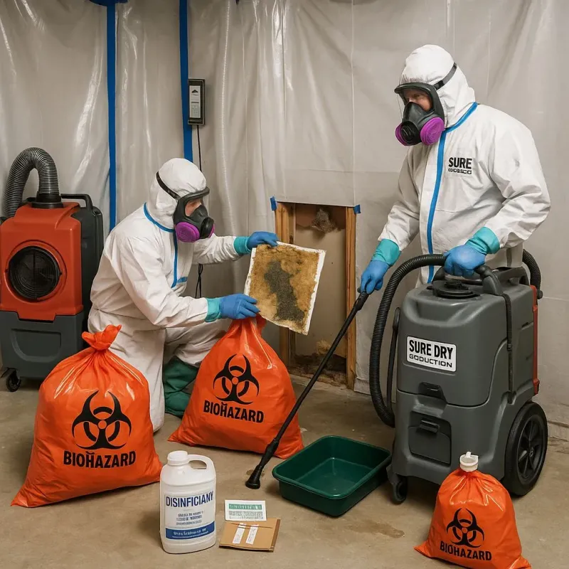 Contaminated Water Handling Protocols process in Bellville, TX