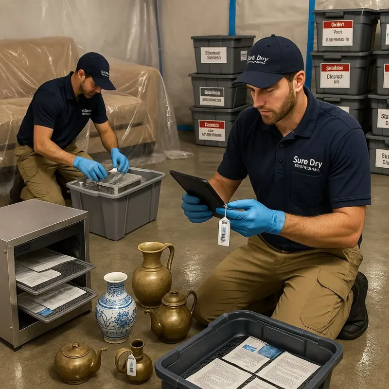 Content Protection and Restoration process in Bellville, TX